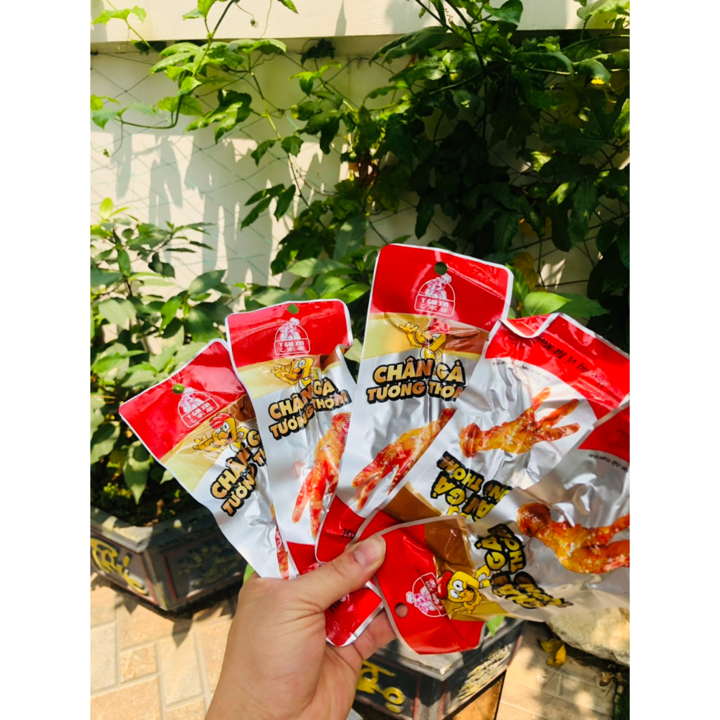 ƯU ĐÃI HÈ - COMBO 20 Chân  - Chân Gà Tương Thơm Hương Vị Tứ Xuyên