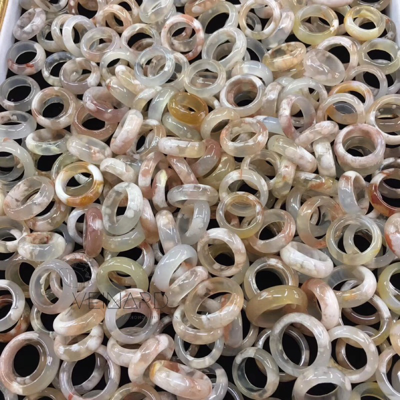 Nhẫn Đá Hoa Đào ni 17.18.19