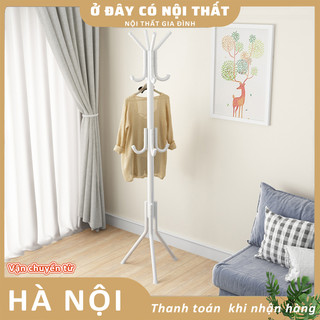 Giá treo túi 12 móc - Giá treo quấn áo, mũ kiểu cây Cây móc treo quần áo, túi mũ