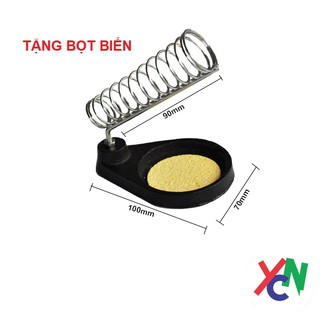 Đế gác mỏ hàn, giá đỡ mỏ hàn lò xo tiện lợi giá tốt, đế nặng kèm bọt biển