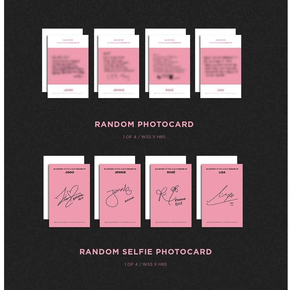 ALBUM  SQUARE UP - BLACK PINK - PINK VER