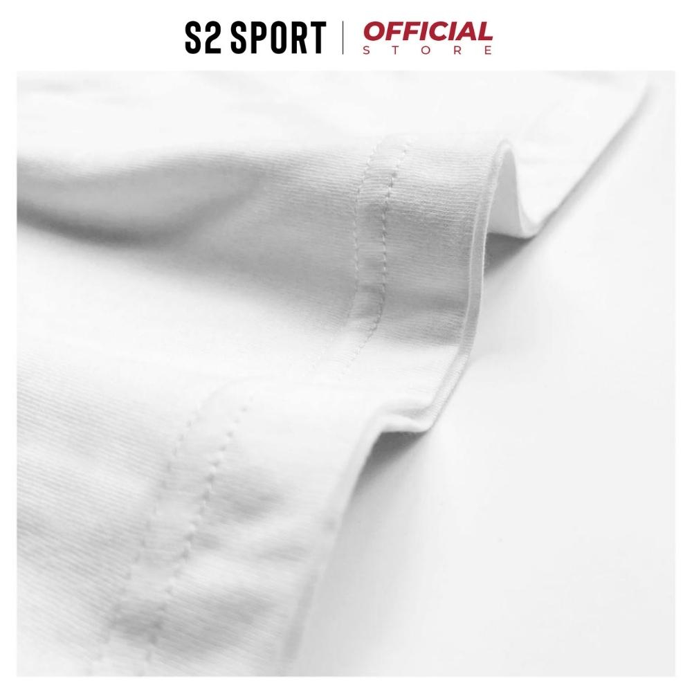 Áo ba lỗ nam trơn S2 SPORT SC21 áo lót trong nam sát nách vải cotton trắng co giãn thoáng mát thấm hút mồ hôi tốt