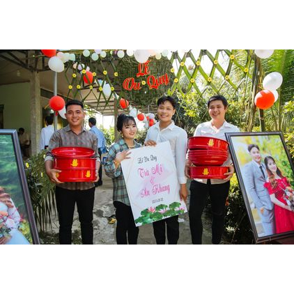 BẢNG CHỮ NHẬT WELCOME ĐÁM CƯỚI - ĐÁM HỎI - SINH NHẬT DÀY 5mm HAFU HOUSE