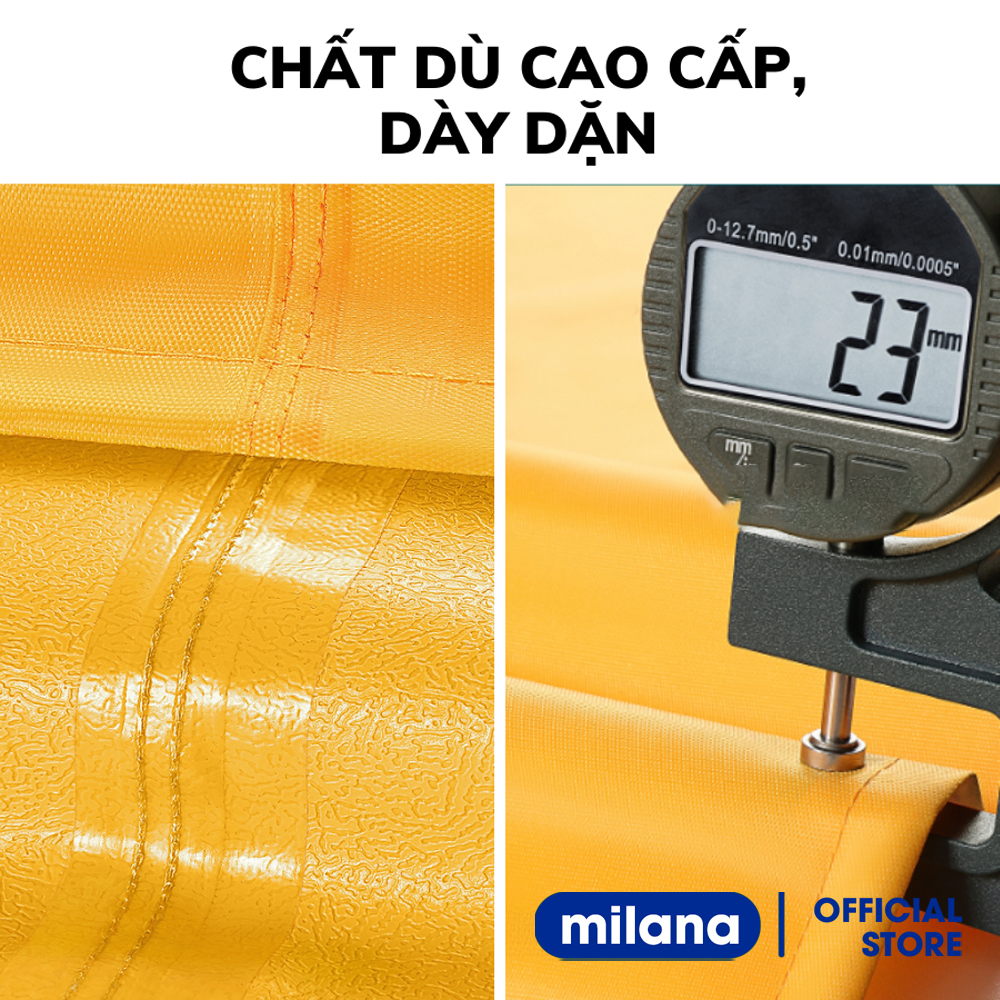 Bạt phủ xe máy che nắng, che mưa, chống bụi có bọc trùm gương, Bạt che xe máy phản quang chất liệu dù cao cấp tặng túi