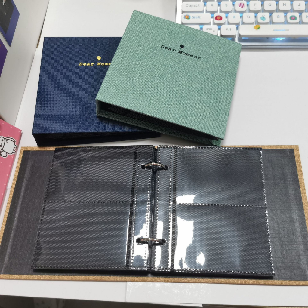 Album 6x9 bìa vải siêu đẹp Dear Moment đựng được 100 ảnh