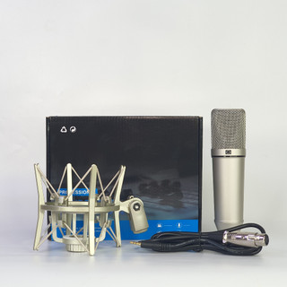 Micro Thu Âm Livestream karaoke MA87- U87 Cực Nhạy bắt âm tốt micro hút siêu nhẹ bảo hành 12 tháng