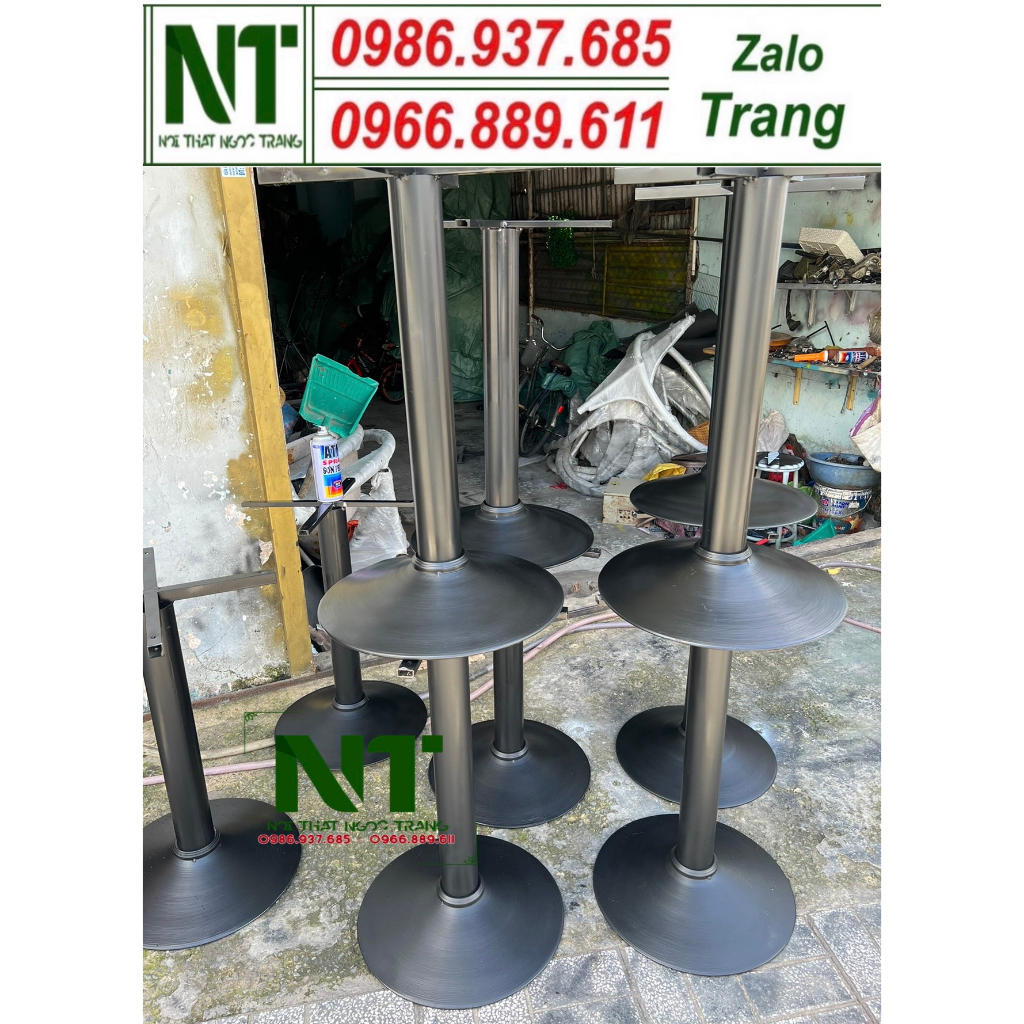 Chân bàn sắt thanh lý,bàn cafe giá rẻ