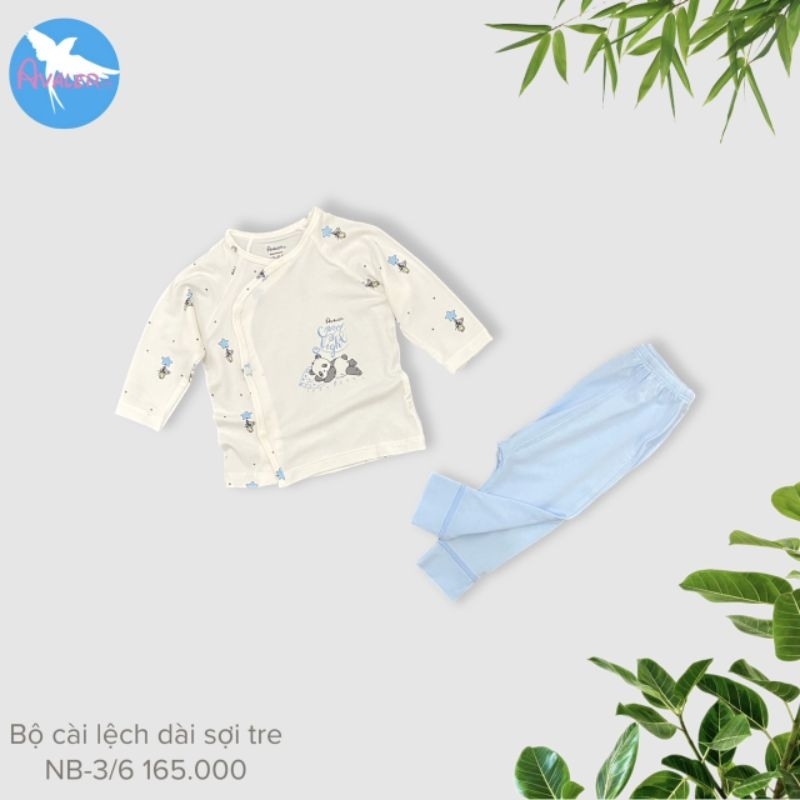 Avaler_ Bộ sơ sinh sợi tre Avaler cho bé