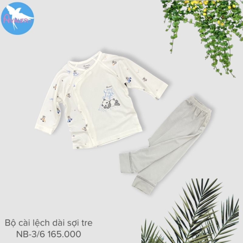 Avaler_ Bộ sơ sinh sợi tre Avaler cho bé