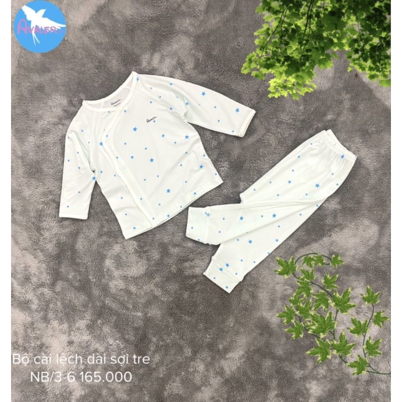 Avaler_ Bộ sơ sinh sợi tre Avaler cho bé