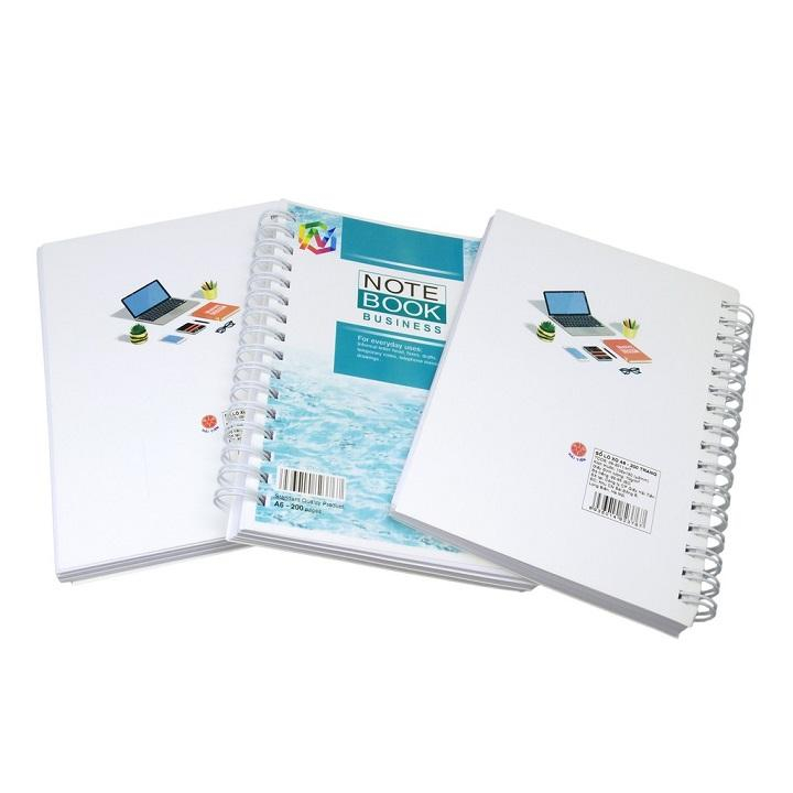 Sổ bìa mềm Hải Tiến Gáy lò xo A4/A6 200 trang