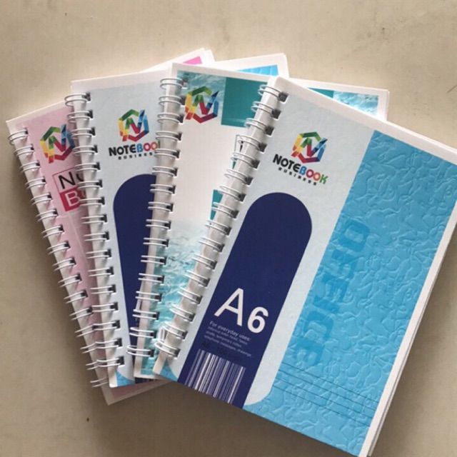 Sổ bìa mềm Hải Tiến Gáy lò xo A4/A6 200 trang