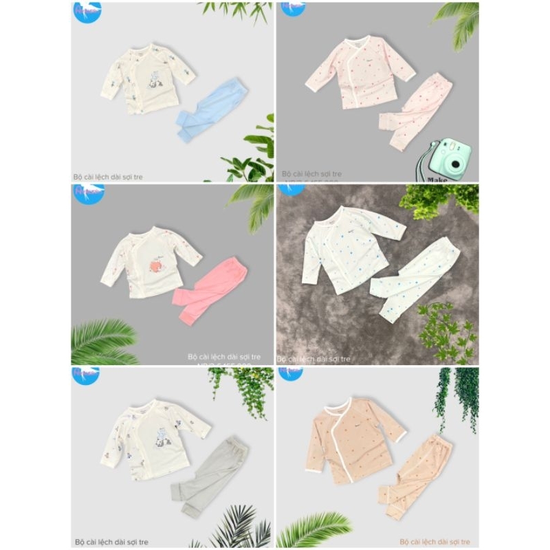 Avaler_ Bộ sơ sinh sợi tre Avaler cho bé