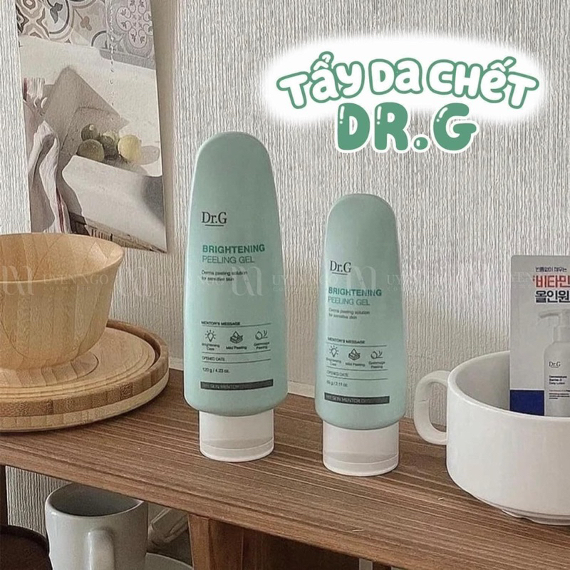 Tẩy da chết cho mặt Dr.G