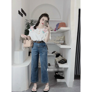 QUẦN JEANS ỐNG RỘNG