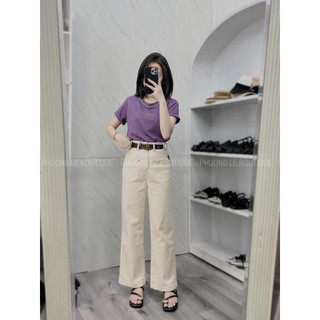 QUẦN JEANS ỐNG RỘNG