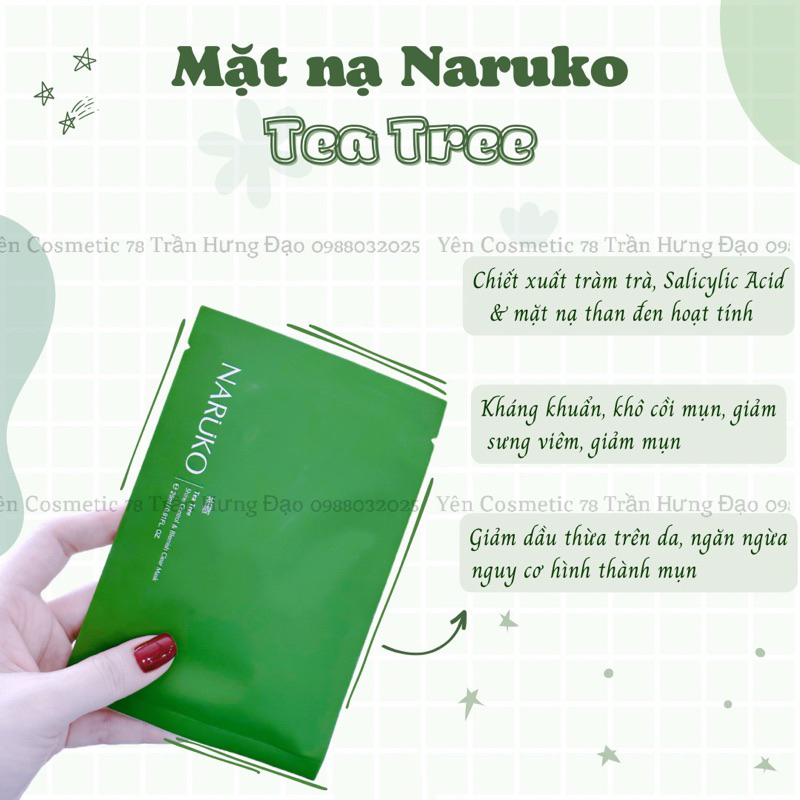 [BẢN ĐÀI] MẶT NẠ NARUKO TRÀM TRÀ (1m)