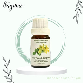 Tinh Dầu Thiên Nhiên Ngọc Lan Tây & Cam Hương - Ylang Ylang & Bergamote Essential Oil