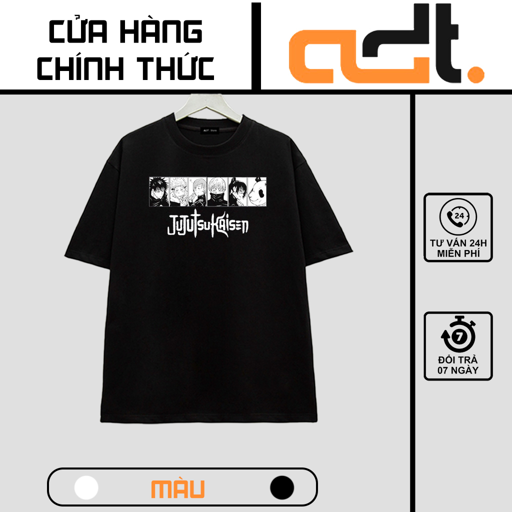 Áo Jujutsu Kaisen - BST Áo Anime in hình Gojo mới nhất cực HOT, siêu ngầu, chất cotton co giãn 4 chiều