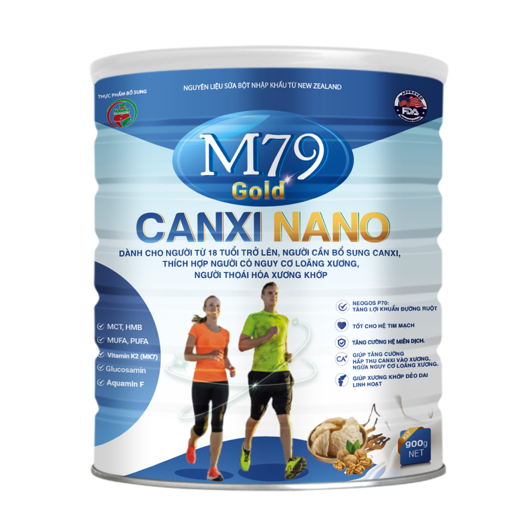 sữa bột M79 GOLD CANXI NANO