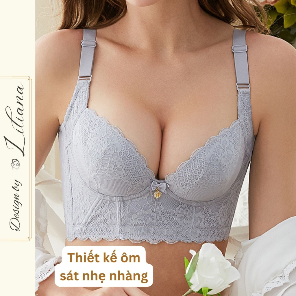 Áo Lót Nữ Bản To Che Mỡ Lưng, Định Hình Ngực Siêu Phẩm Chính Hãng Mã AC04 LILIANA