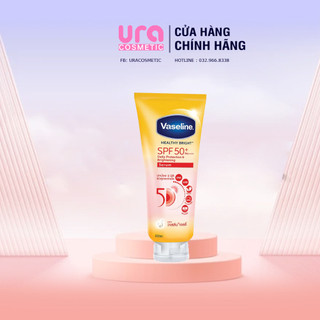 Sữa Dưỡng Thể trắng da, chống nắng Vaseline 50x SPF 50++ Thái Lan- Mẫu mới 2022