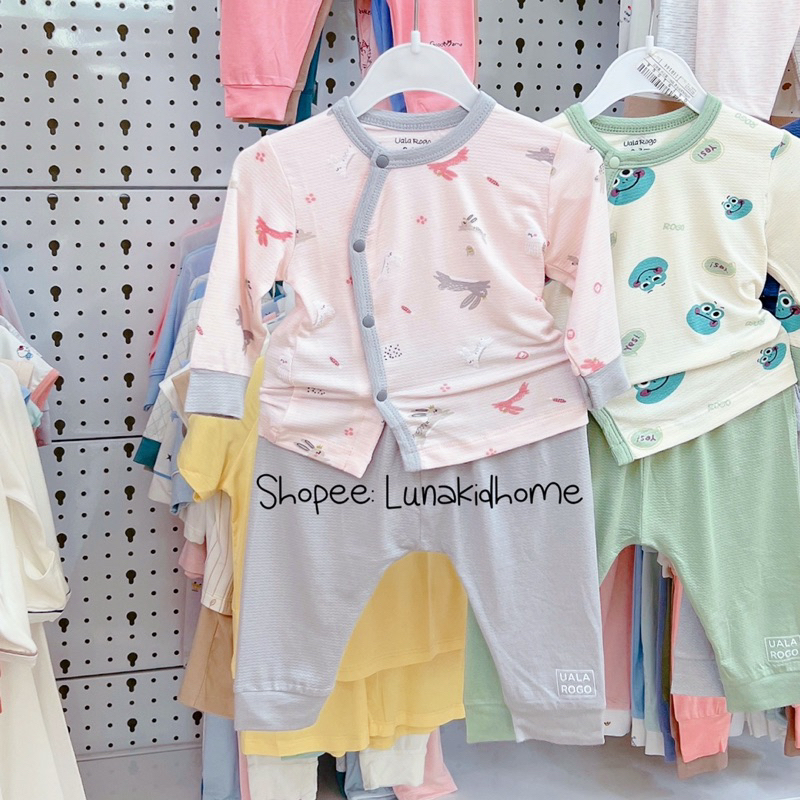 Ualarogo-Dài tay sơ sinh cài chéo modal