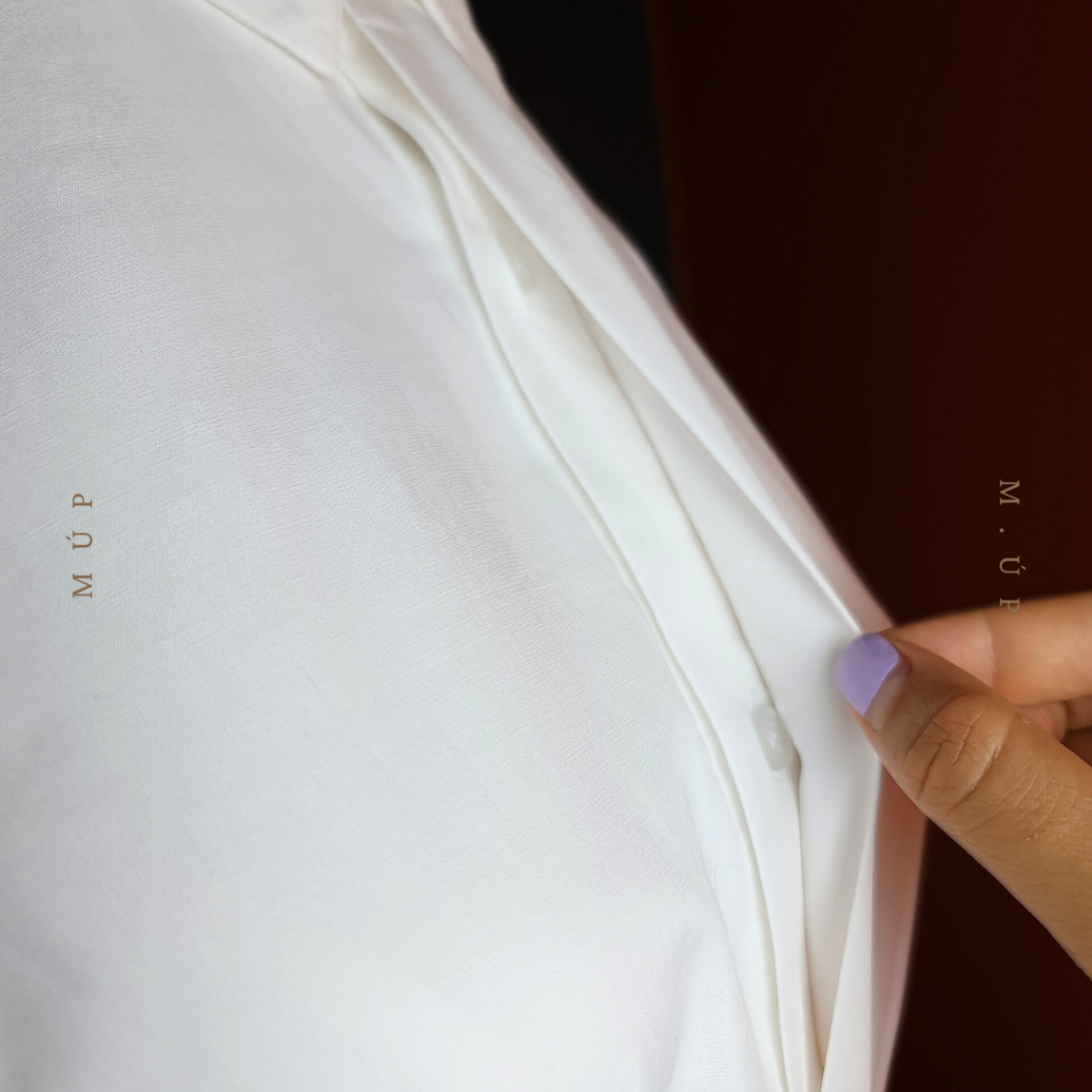 Váy sơ mi dáng dài tay lỡ 37-75kg 2 lớp, giấu cúc  + Đai  kiểu dáng  sang trọng chất liệu thô nến co giãn ít nhăn