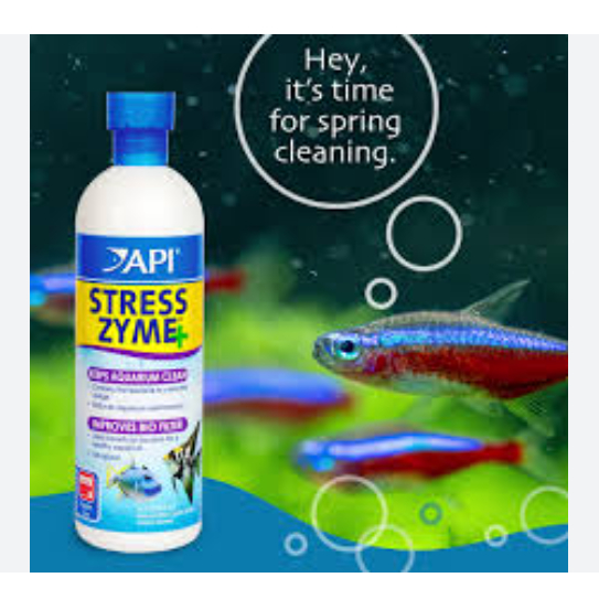 Stress zyme - VI SINH SỐNG HỒ CÁ BIỂN VÀ CÁ NƯỚC NGỌT API MỸ