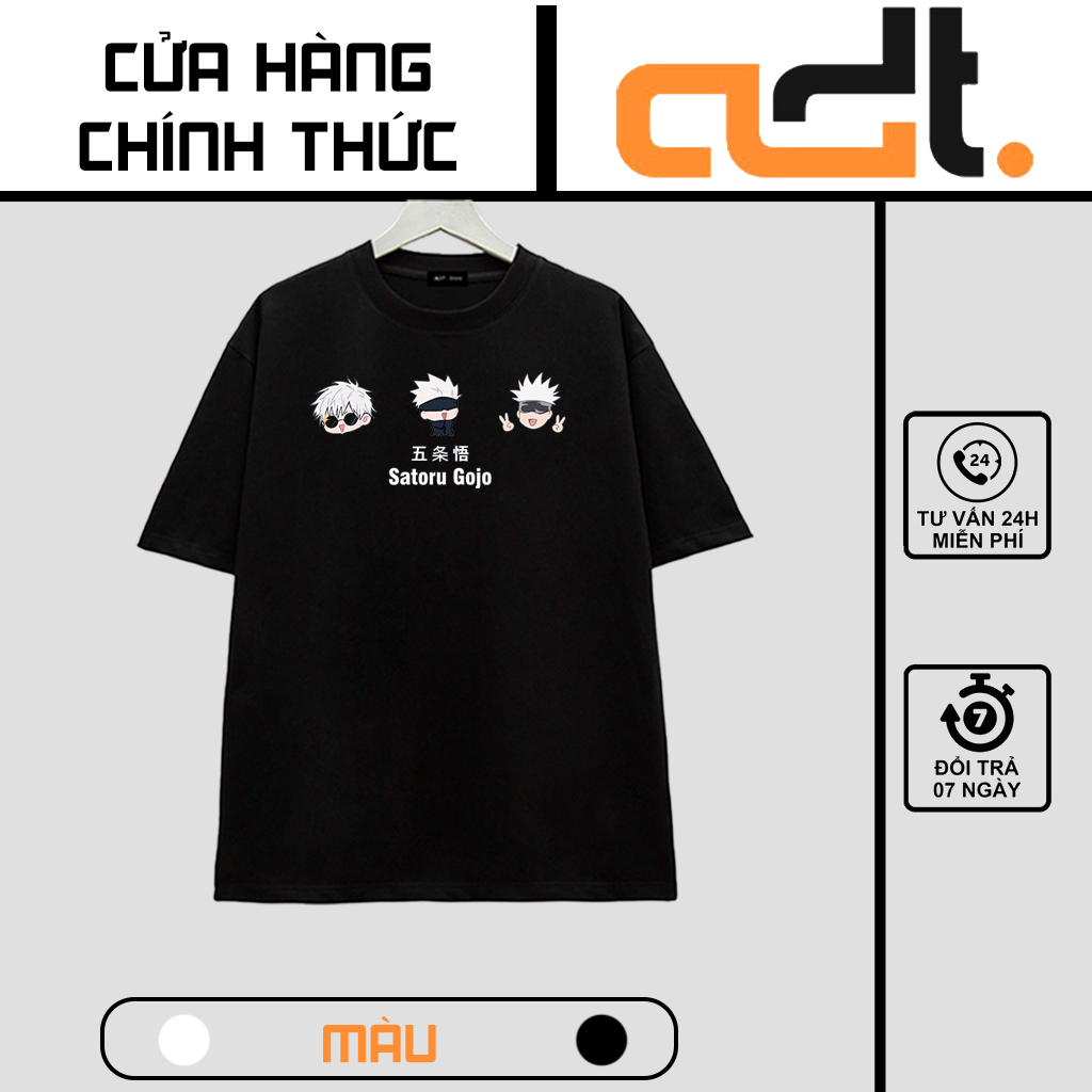 Áo Jujutsu Kaisen - BST Áo Anime in hình Gojo mới nhất cực HOT, siêu ngầu, chất cotton co giãn 4 chiều