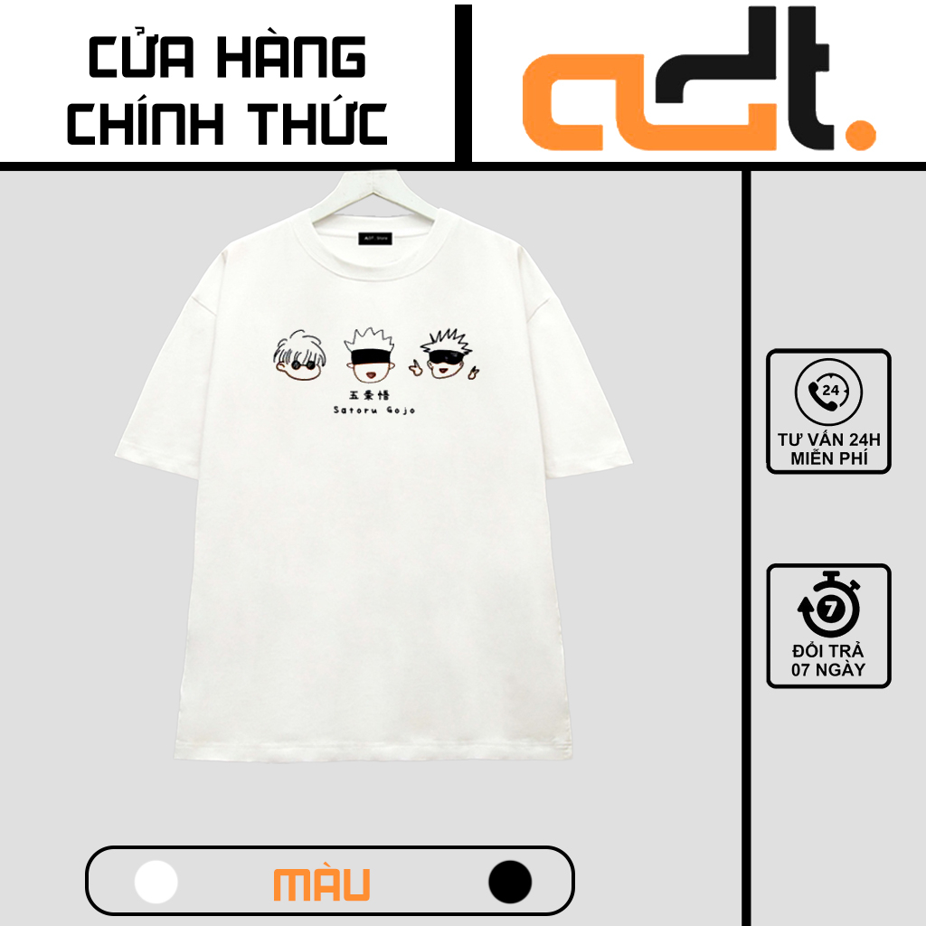 Áo Jujutsu Kaisen - BST Áo Anime in hình Gojo mới nhất cực HOT, siêu ngầu, chất cotton co giãn 4 chiều
