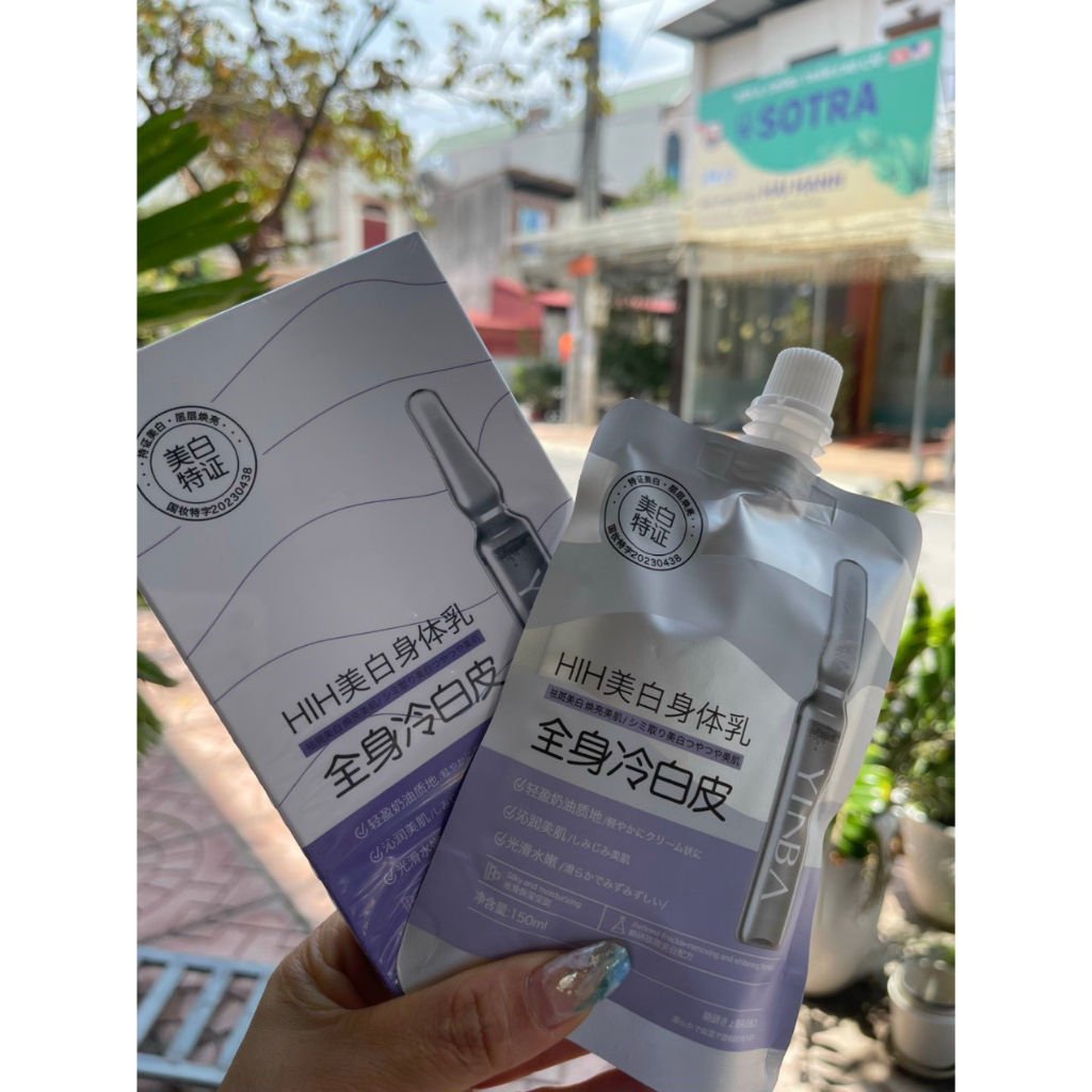 Sữa Dưỡng Thể Trắng Da Tái Tạo Tế Bào 150ml YINBA HIH MS84550