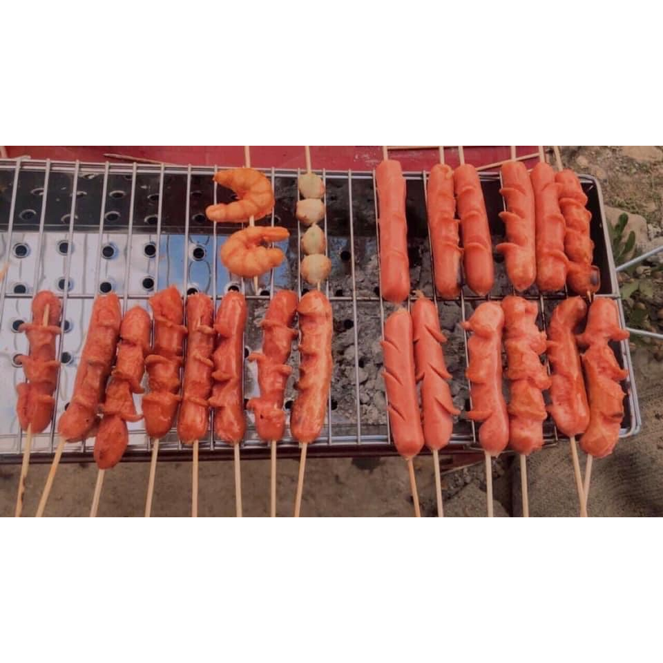 Xúc xích ngọt thơm hàng Trung vị siêu ngon
