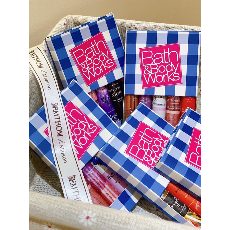 [AUTH] SET CHIẾT 5 ỐNG BODY MIST X 10ML (Bath&body works) | BigBuy360 - bigbuy360.vn