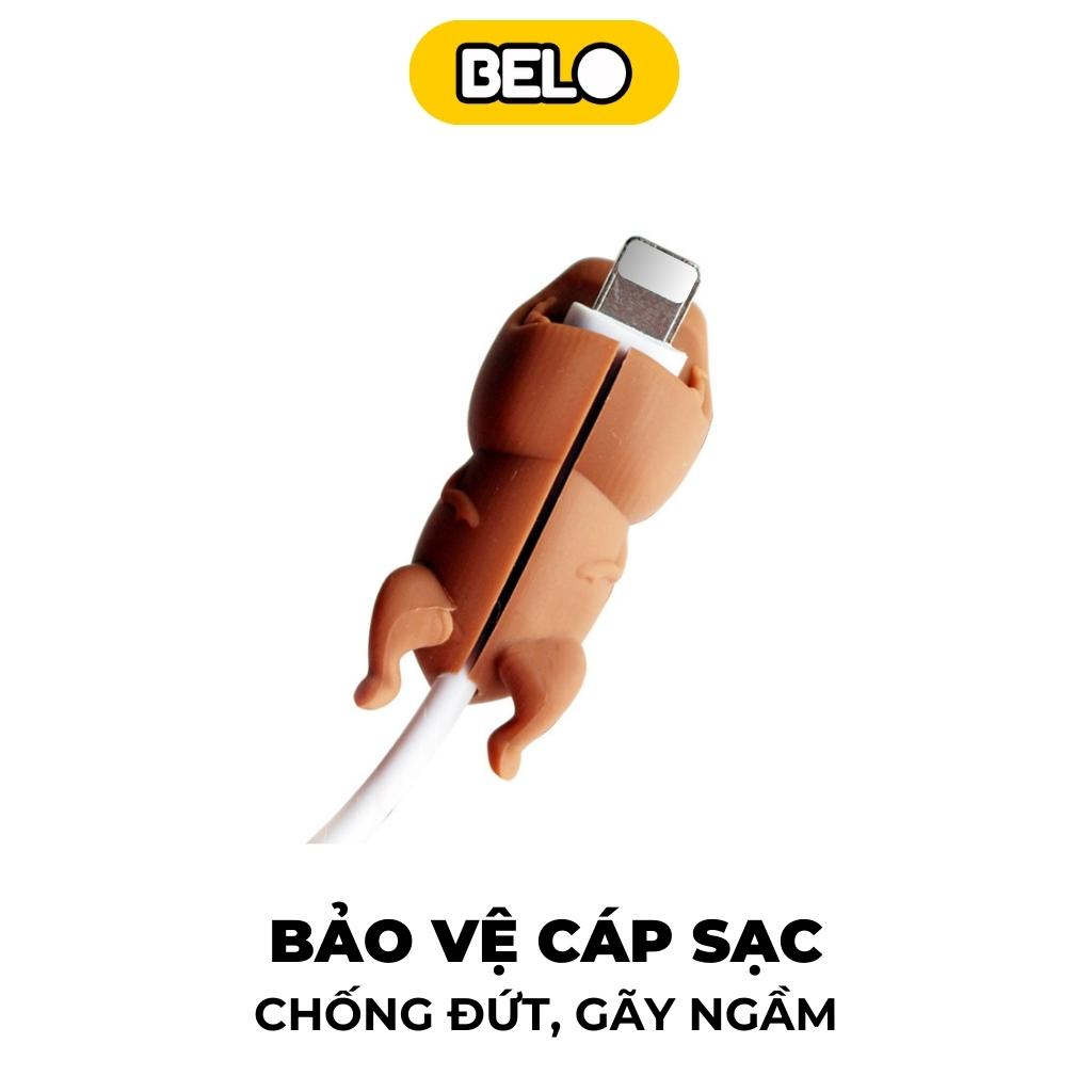 Phụ kiện hình thú bảo vệ chống chống đứt gãy dây cáp sạc cho điện thoại – Belo