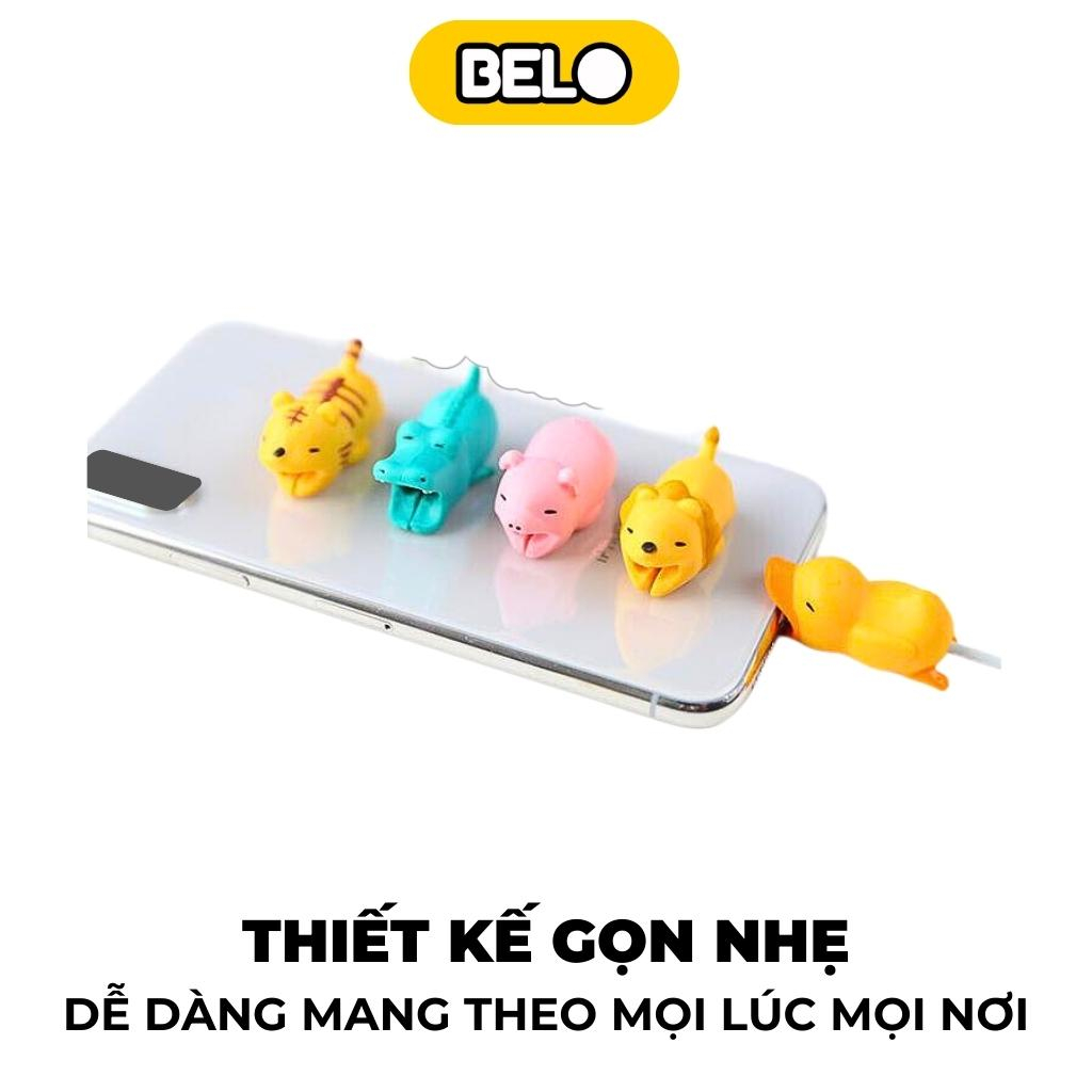Phụ kiện hình thú bảo vệ chống chống đứt gãy dây cáp sạc cho điện thoại – Belo