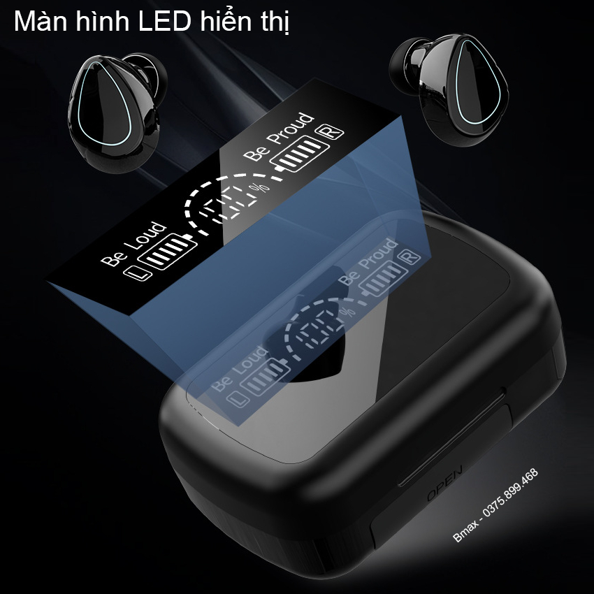 Tai nghe không dây bluetooth gaming sky 10 giá rẻ android true wireless blutooth ko dây mini tws với bass ấm pin trâu