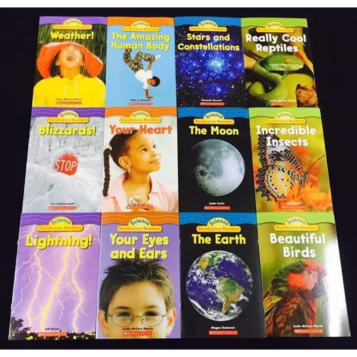 Bộ nhập Science vocabulary reader 30c + audio