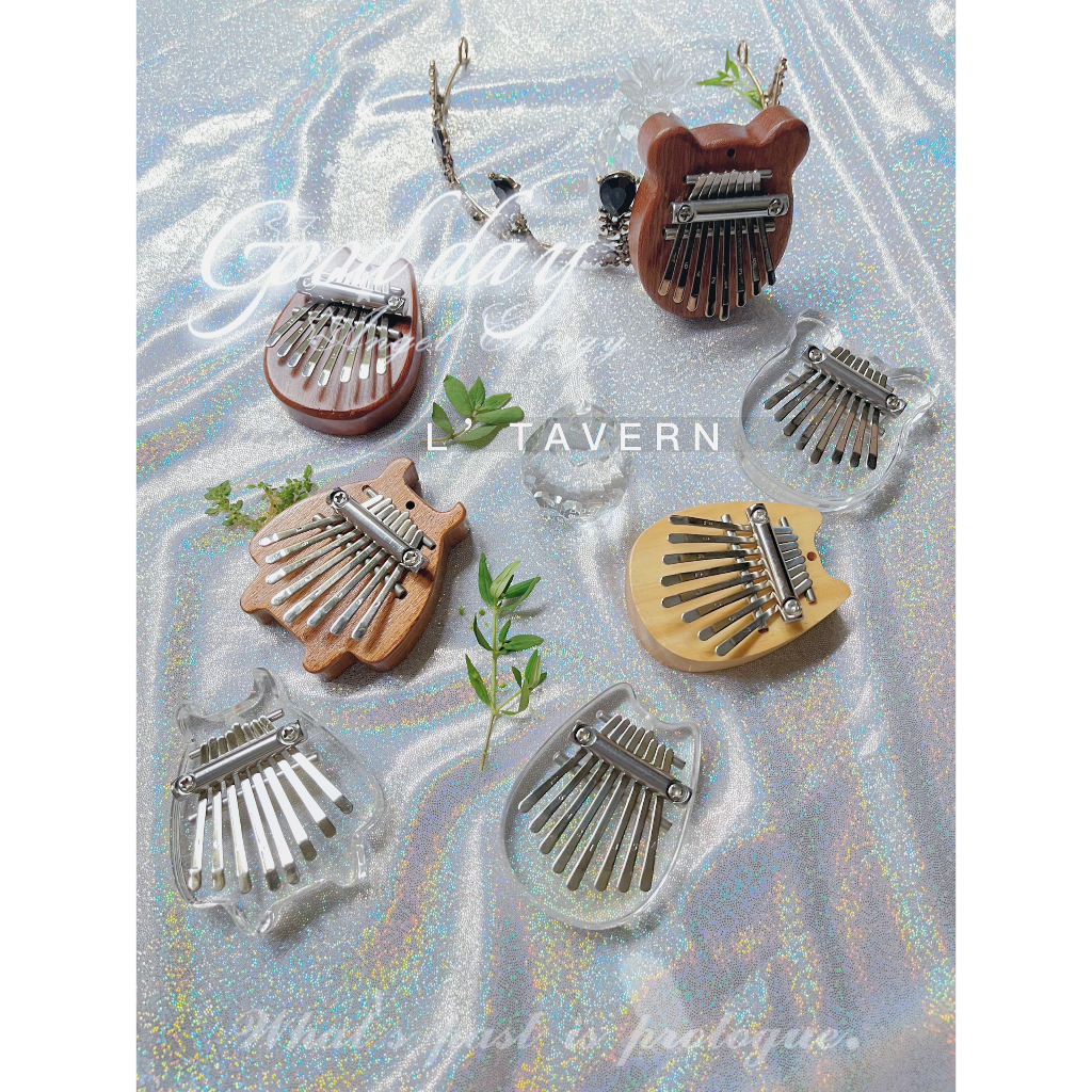 QUÀ TẶNG ĐÀN KALIMBA 8 PHÍM ĐÀN KALIMBA MINI CỰC XINH ĐÀN KALIMBA ACRYLIC KALIMBA GỖ ĐÀN NGÓN CÁI