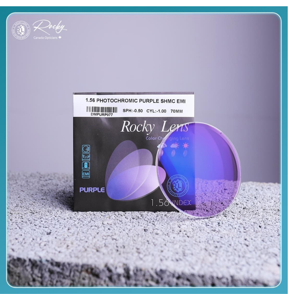 Tròng kính đổi màu Rocky lens chính hãng