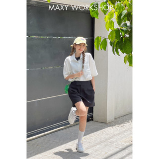 Áo sơ mi tay ngắn dáng oversize Pocket Oversize Shirt Maxy Workshop