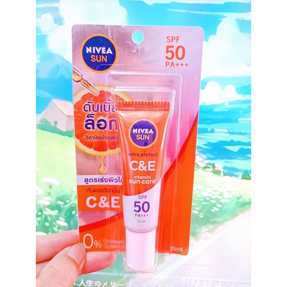 Chống Nắng Nivea Dưỡng Da Sáng Khỏe Vitamin C&E SPF50 PA+++ 30ml