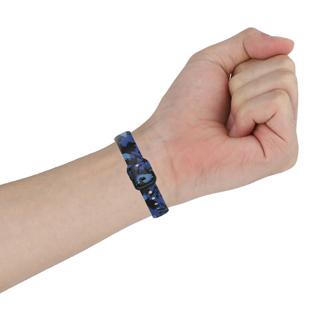 Dây đeo cao su rằn ri cho Samsung Galaxy Fit2 SM-R220