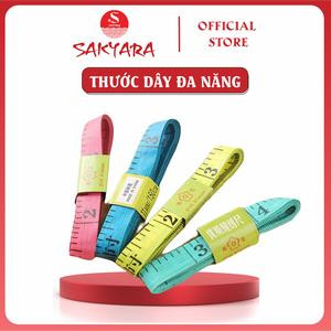 Thước dây đo eo bụng đo chiều cao thước đo thợ may nhiều màu ngẫu nhiên