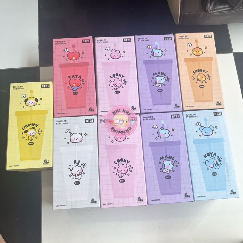Ly cốc BT21 off có bill