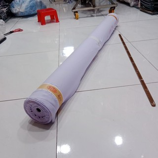 [Lụa Cao Cấp] Vải Áo Dài Trắng Học Sinh (Giãn Nhẹ 4 Chiều)