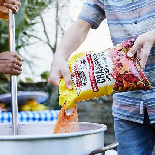 TÚI BỘT GIA VỊ LUỘC - HẤP - SỐT - CHIÊN HẢI SẢN Louisiana Crawfish Shrimp &amp; Crab Boil Seasoning, 142g (5 oz)