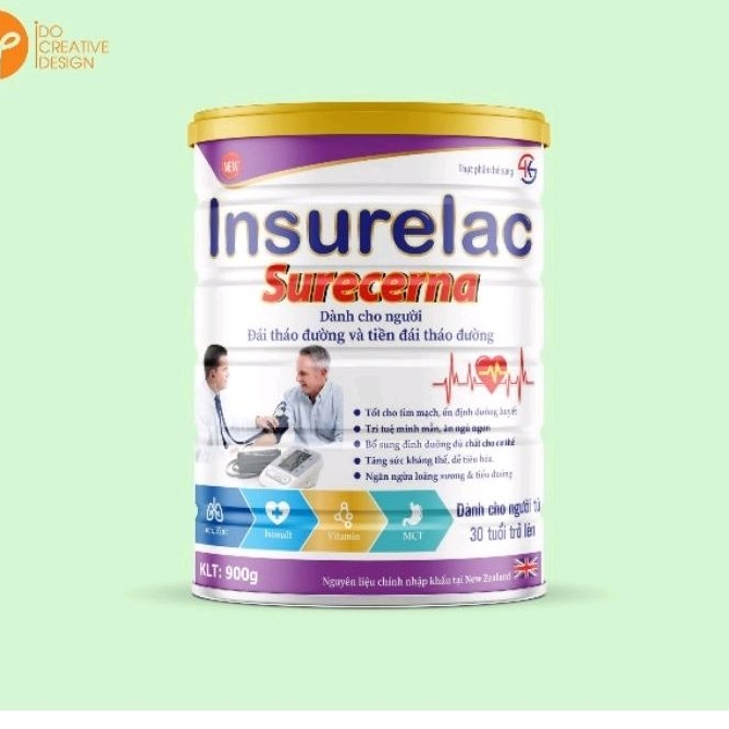 Sữa Insurelac Surecerna cho người đái tháo đường & tiền đái tháo đường