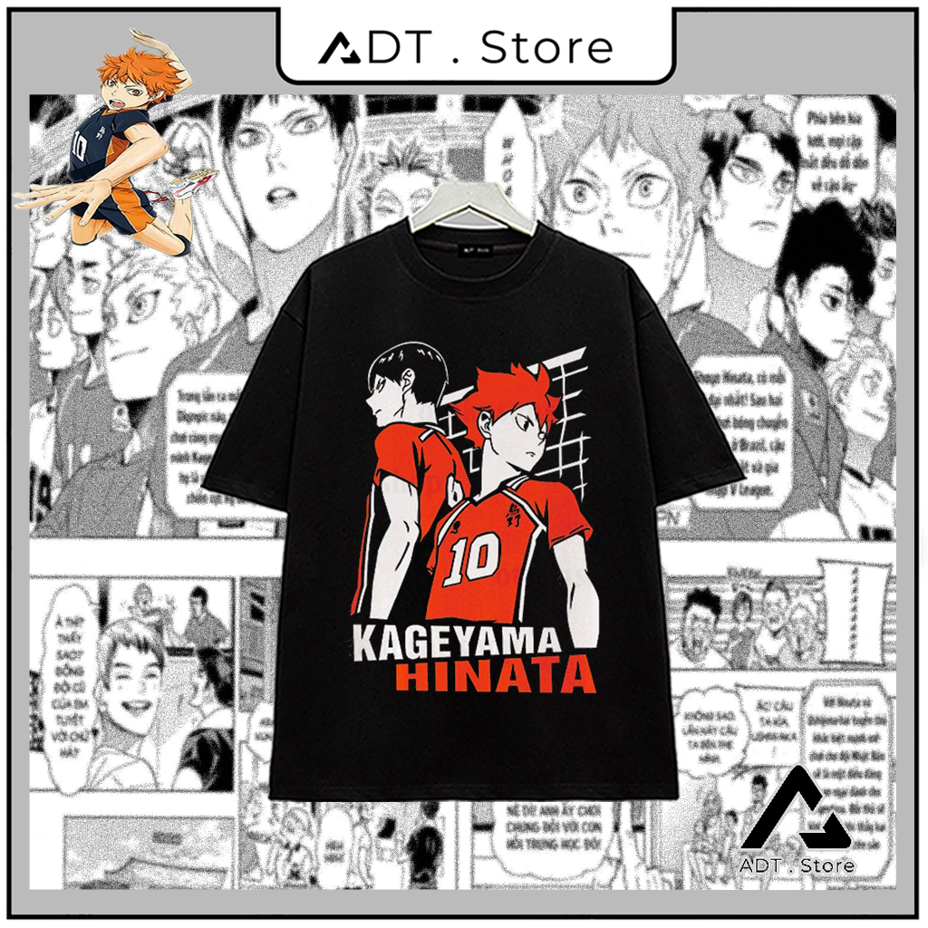Áo thun in hình anime Haikyuu | Anime Vua Bóng Chuyền | basicanimestore3 | mẫu HOT bán chạy.