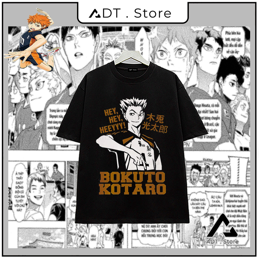 Áo thun in hình anime Haikyuu | Anime Vua Bóng Chuyền | basicanimestore3 | mẫu HOT bán chạy.